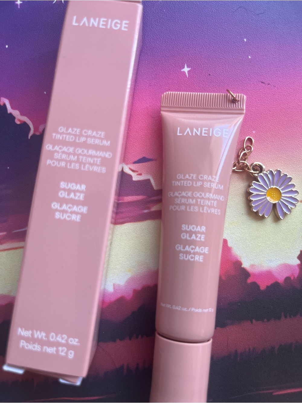 LANEIGE Glaze Craze Tinted Lip Serum - Sugar Glaze Pink